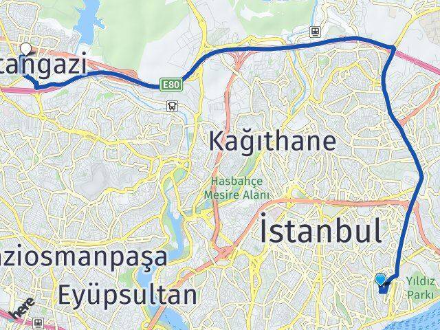Abbasağa Sultangazi Arası Kaç Km - Yol Tarifi
