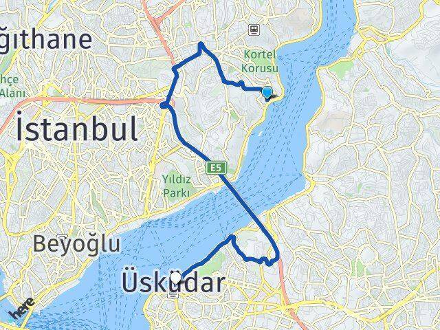 Arnavutköy Üsküdar Arası Kaç Km - Yol Tarifi