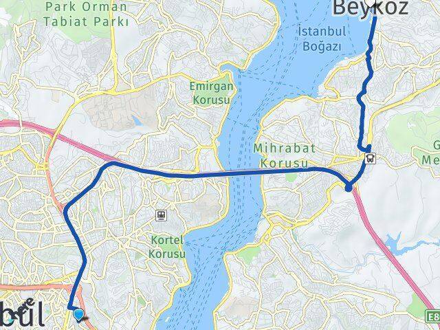 Balmumcu Beykoz Arası Kaç Km - Yol Tarifi