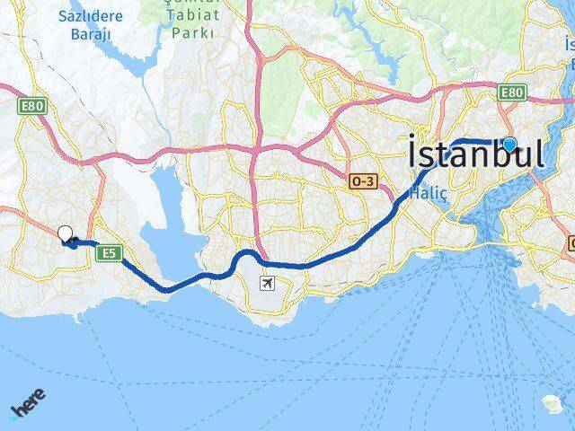 Balmumcu Beylikdüzü Arası Kaç Km - Yol Tarifi