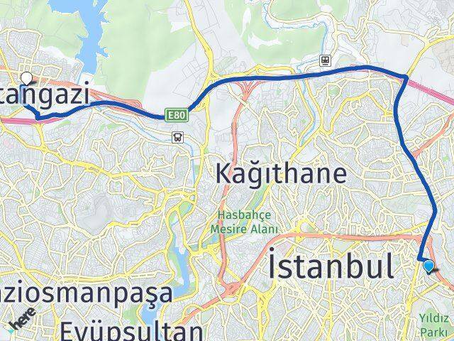 Balmumcu Sultangazi Arası Kaç Km - Yol Tarifi