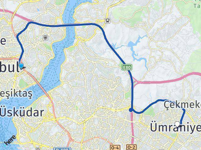 Balmumcu Ümraniye Arası Kaç Km - Yol Tarifi