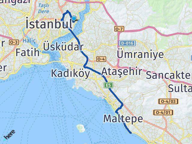 Kuruçeşme Adalar Arası Kaç Km - Yol Tarifi
