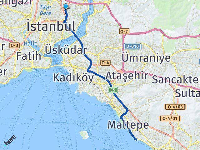Levent Adalar Arası Kaç Km - Yol Tarifi
