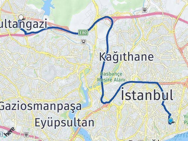 Türkali Sultangazi Arası Kaç Km - Yol Tarifi