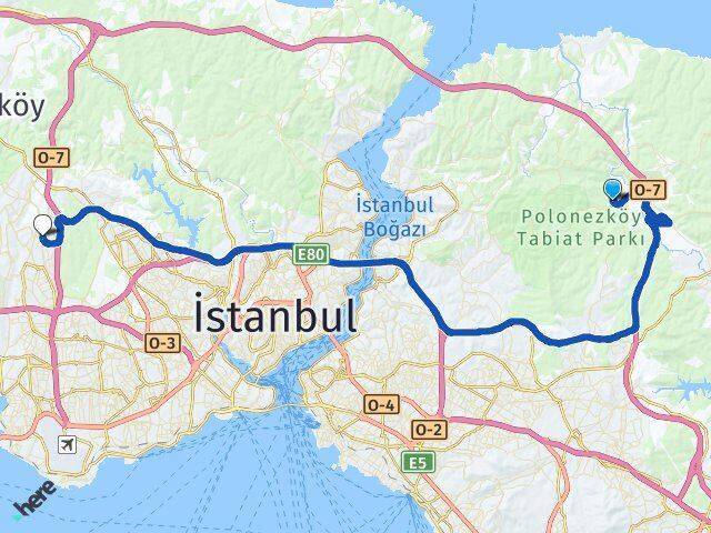 Cumhuriyet Başakşehir Arası Kaç Km - Yol Tarifi