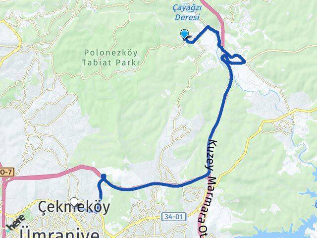 Cumhuriyet Çekmeköy Arası Kaç Km - Yol Tarifi