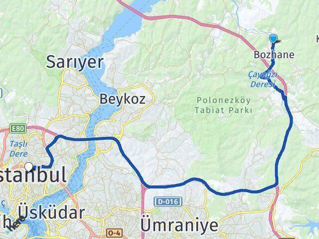 Göllü Şişli Arası Kaç Km - Yol Tarifi