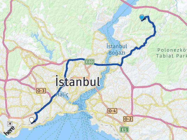 Kaynarca Bakırköy Arası Kaç Km - Yol Tarifi