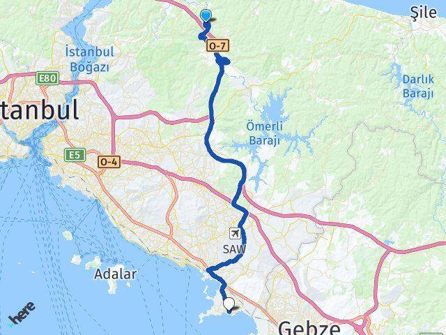 Öğümce Tuzla Arası Kaç Km - Yol Tarifi