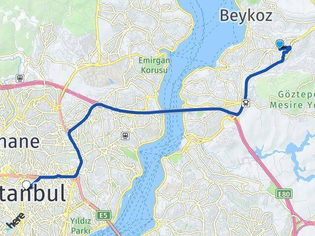 Soğuksu Şişli Arası Kaç Km - Yol Tarifi