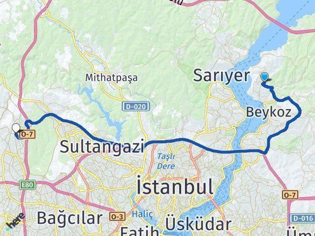 Tokatköy Başakşehir Arası Kaç Km - Yol Tarifi
