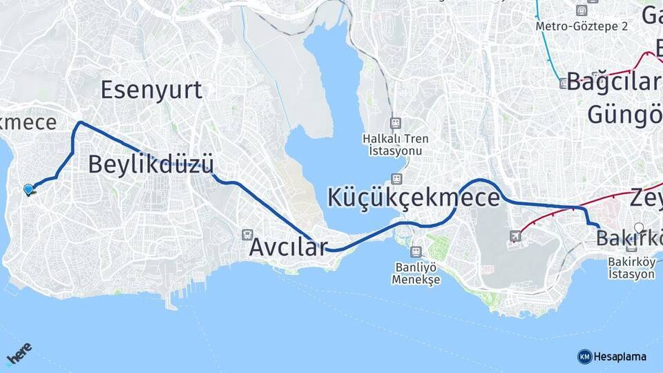 Gürpınar Bakırköy Arası Kaç Km - Yol Tarifi