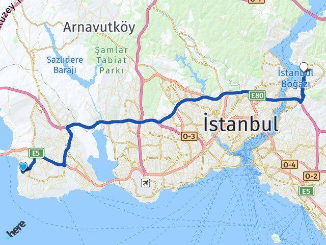 Gürpınar Beykoz Arası Kaç Km - Yol Tarifi