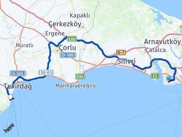 Kavaklı Kumbağ Arası Kaç Km - Yol Tarifi