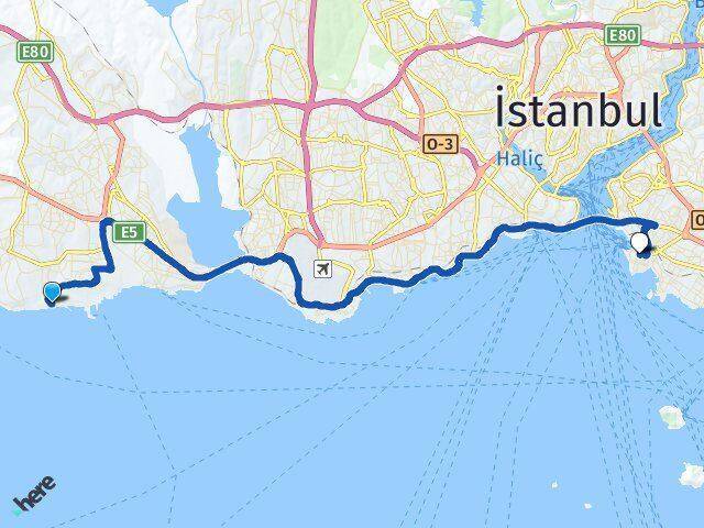 Sahil Kadıköy Arası Kaç Km - Yol Tarifi