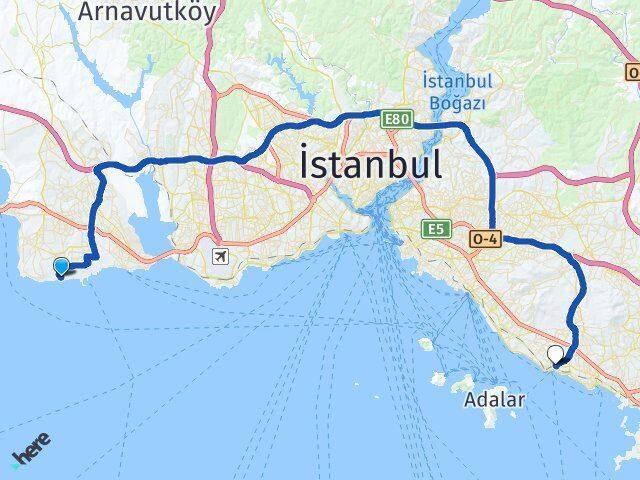 Sahil Kartal Arası Kaç Km - Yol Tarifi