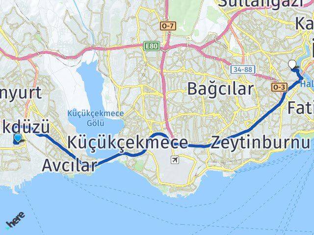 Yakuplu Eyüpsultan Arası Kaç Km - Yol Tarifi