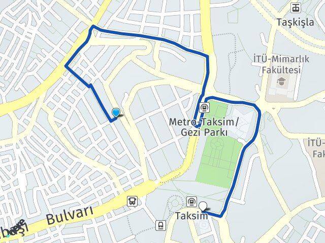 Kocatepe Beyoğlu Arası Kaç Km - Yol Tarifi