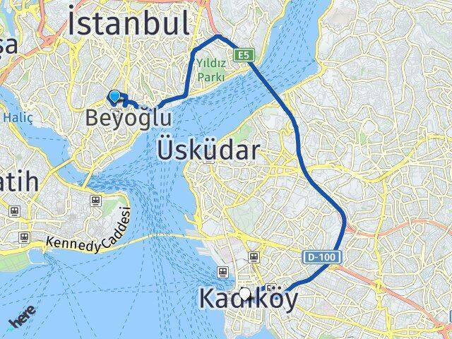 Kocatepe Kadıköy Arası Kaç Km - Yol Tarifi