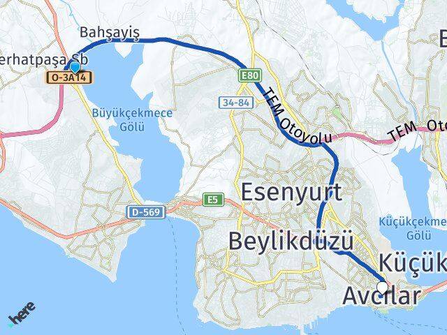Ahmediye Avcılar Arası Kaç Km - Yol Tarifi