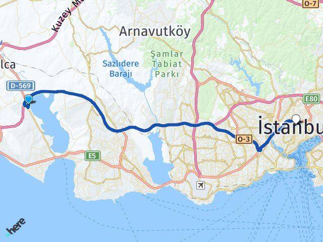 Ahmediye Şişli Arası Kaç Km - Yol Tarifi