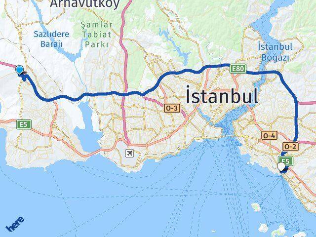 Alkent 2000 Bostancı Arası Kaç Km - Yol Tarifi