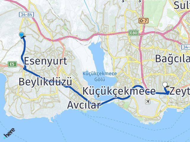 Çakmaklı Bahçelievler Arası Kaç Km - Yol Tarifi
