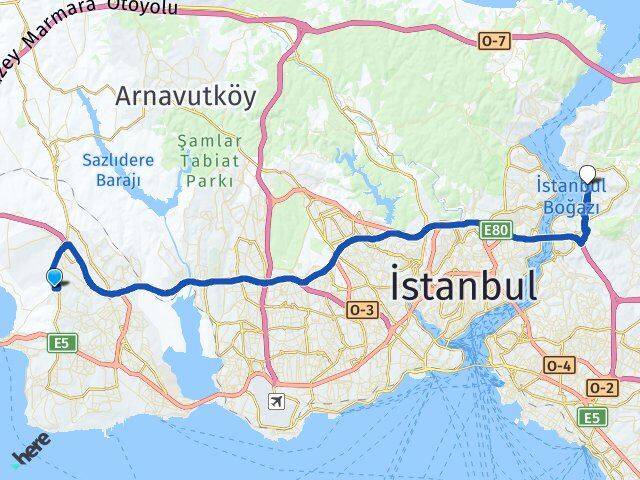Çakmaklı Beykoz Arası Kaç Km - Yol Tarifi