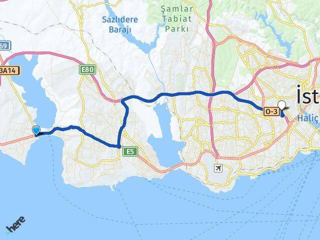 Mimar Sinan Bayrampaşa Arası Kaç Km - Yol Tarifi