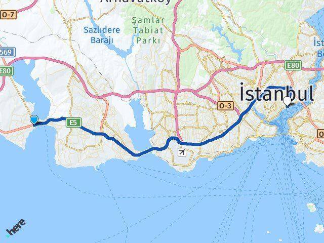Mimar Sinan Beşiktaş Arası Kaç Km - Yol Tarifi