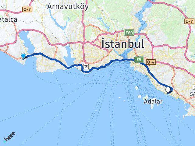 Mimaroba Kartal Arası Kaç Km - Yol Tarifi