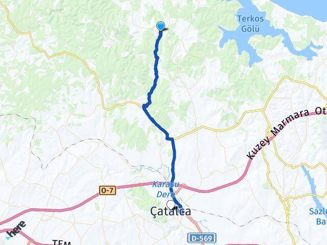 Başak Çatalca Arası Kaç Km - Yol Tarifi