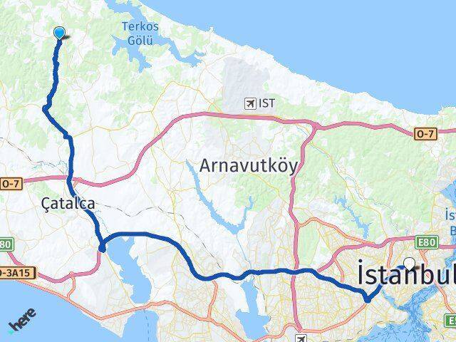 Başak Şişli Arası Kaç Km - Yol Tarifi