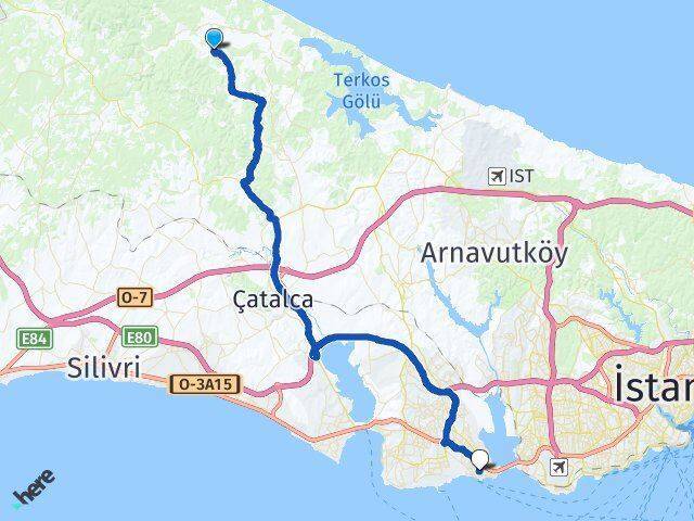 Belgrat Avcılar Arası Kaç Km - Yol Tarifi