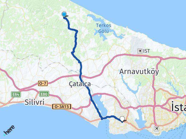 Belgrat Beylikdüzü Arası Kaç Km - Yol Tarifi