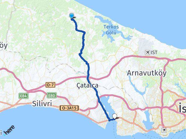 Belgrat Büyükçekmece Arası Kaç Km - Yol Tarifi