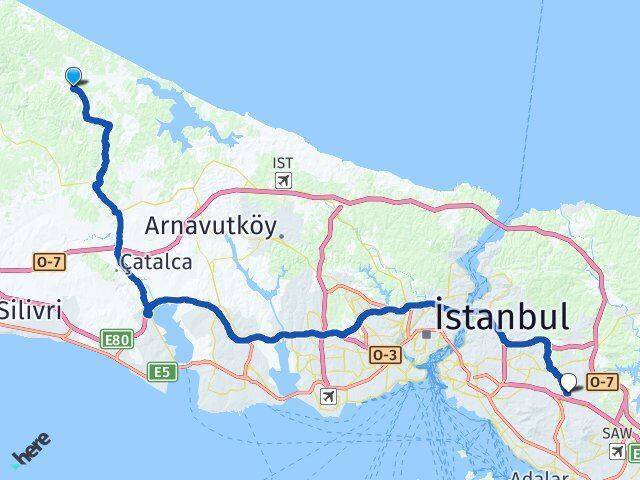 Belgrat Sancaktepe Arası Kaç Km - Yol Tarifi