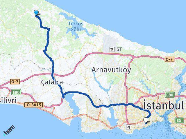 Belgrat Zeytinburnu Arası Kaç Km - Yol Tarifi