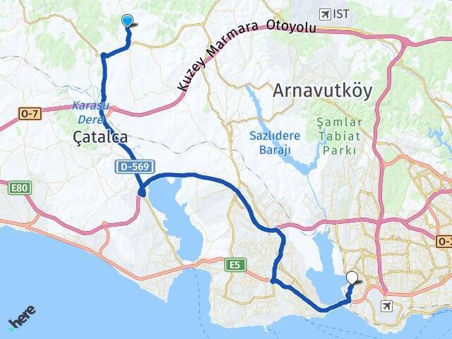 Çanakça Cumhuriyet Arası Kaç Km - Yol Tarifi