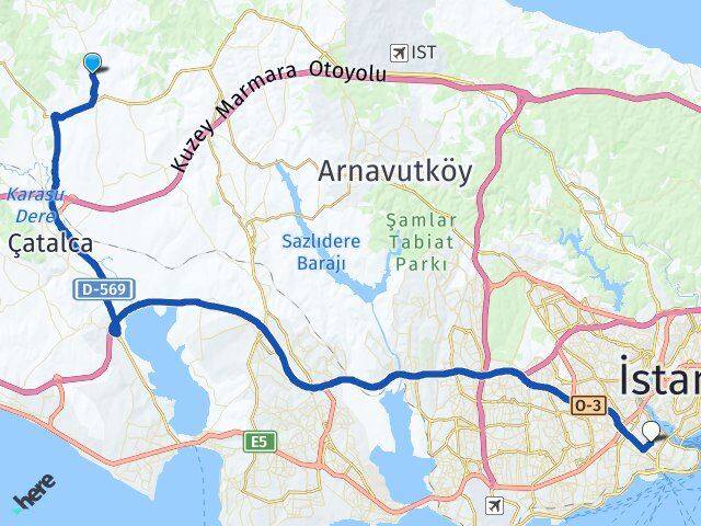 Çanakça Fatih Arası Kaç Km - Yol Tarifi