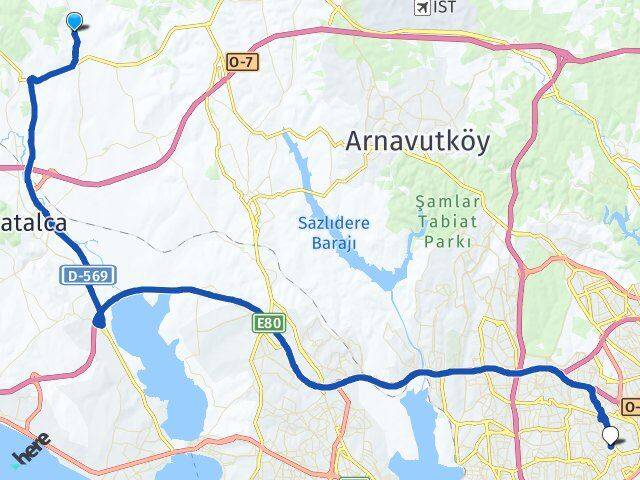 Çanakça Güngören Arası Kaç Km - Yol Tarifi