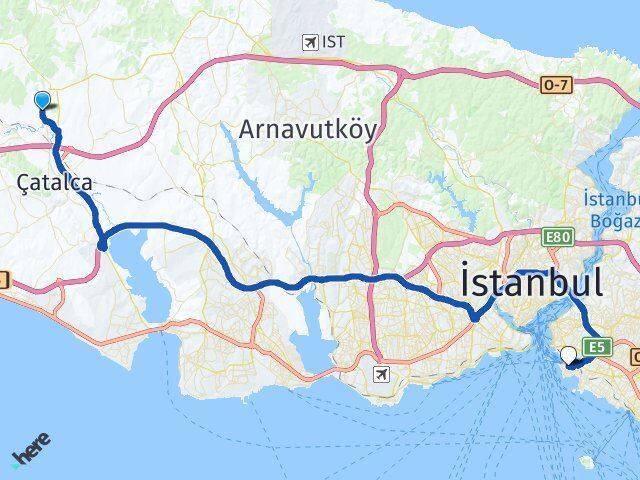 Gökçeali Kadıköy Arası Kaç Km - Yol Tarifi