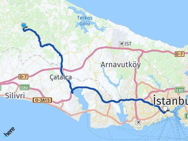 Gümüşpınar Fatih Arası Kaç Km - Yol Tarifi