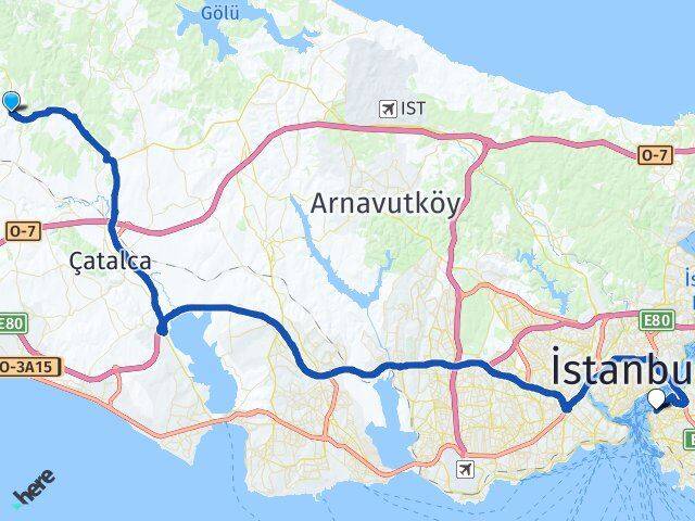 İhsaniye Üsküdar Arası Kaç Km - Yol Tarifi