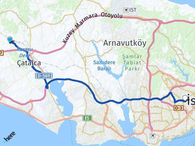 İnceğiz Gaziosmanpaşa Arası Kaç Km - Yol Tarifi