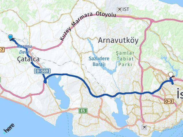İnceğiz Sultangazi Arası Kaç Km - Yol Tarifi