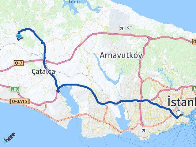 Kabakça Fatih Arası Kaç Km - Yol Tarifi