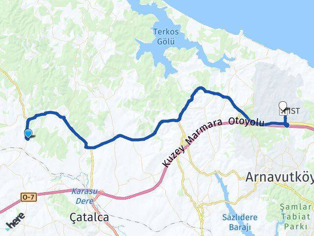 Kabakça İstanbul Havalimanı Arası Kaç Km - Yol Tarifi