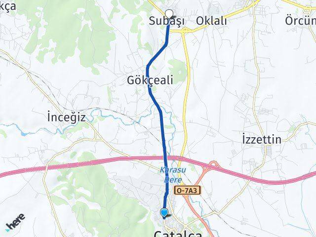 Kaleiçi Subaşı Arası Kaç Km - Yol Tarifi